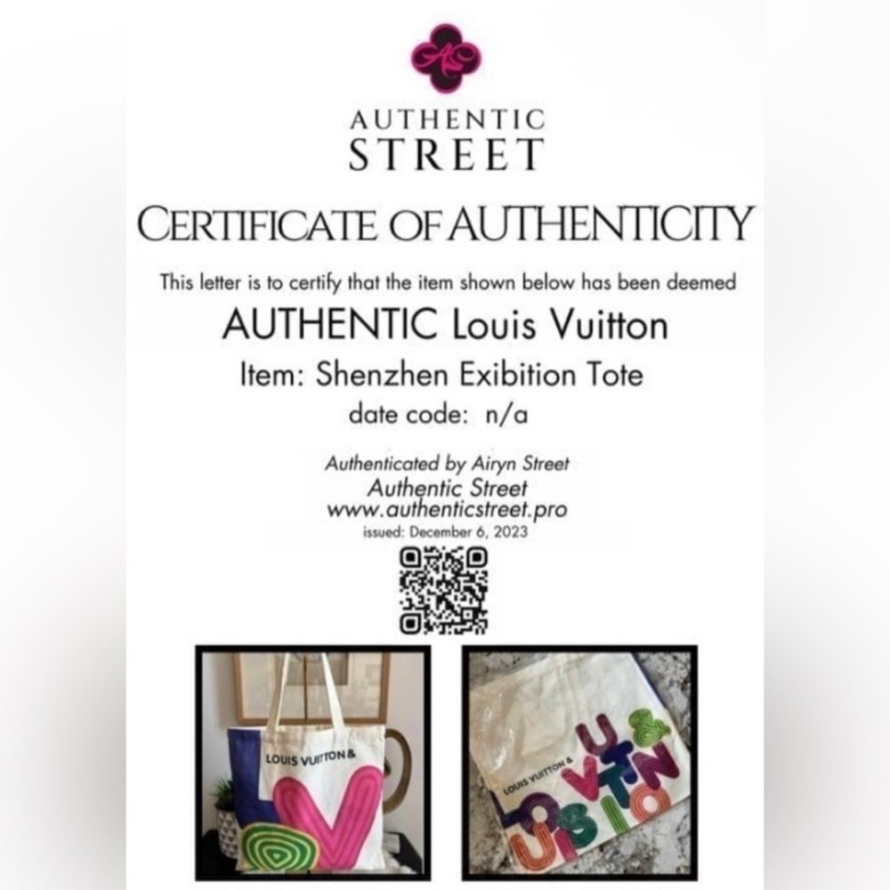 Louis Vuitton Multicolor Canvas Tote NEW - Picture 3 of 16